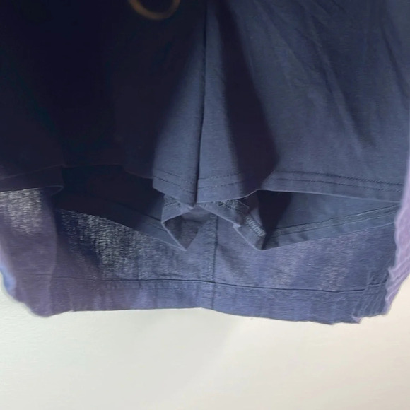 REITMANS Linen Blend Skort Navy Blue Athleisure Tennis Golf Coastal Summer 14 - Picture 6 of 11